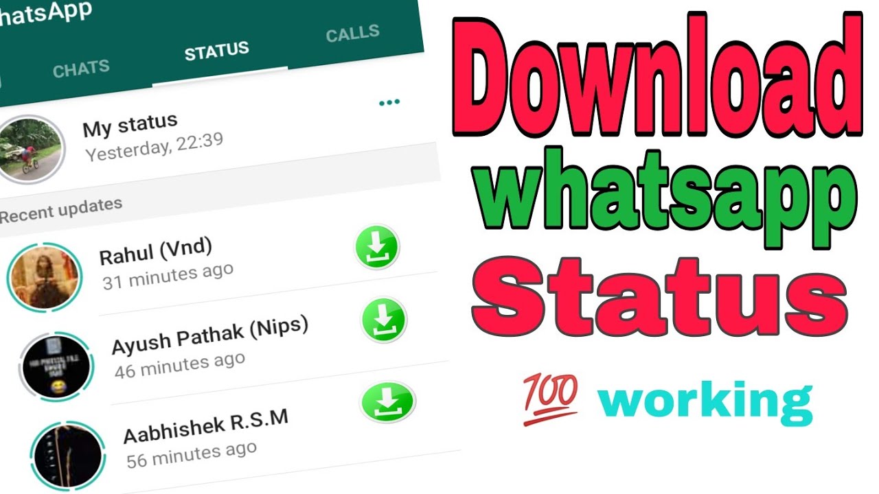 How to Download WhatsApp Statuses with VidMate!